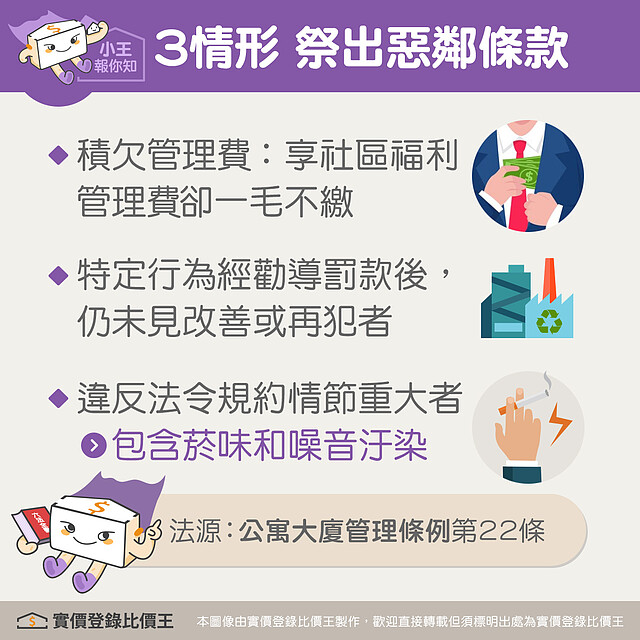 三種情形可祭出惡鄰條款|實價登錄比價王